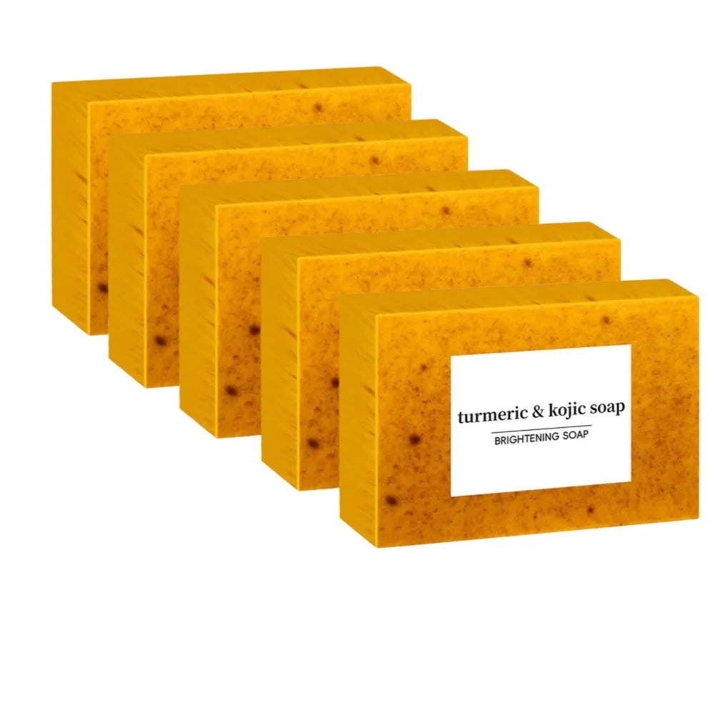 Lemon Turmeric Kojic Soap Bar for All Skin Types