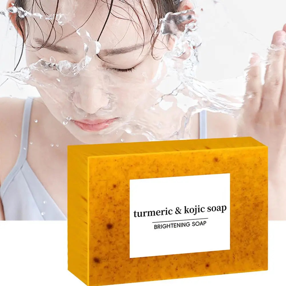 Lemon Turmeric Kojic Soap Bar for All Skin Types