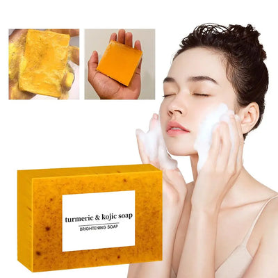 Lemon Turmeric Kojic Soap Bar for All Skin Types